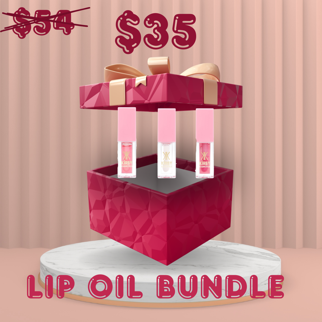 Kirby Kosmetics Lip Oil Bundle Box
